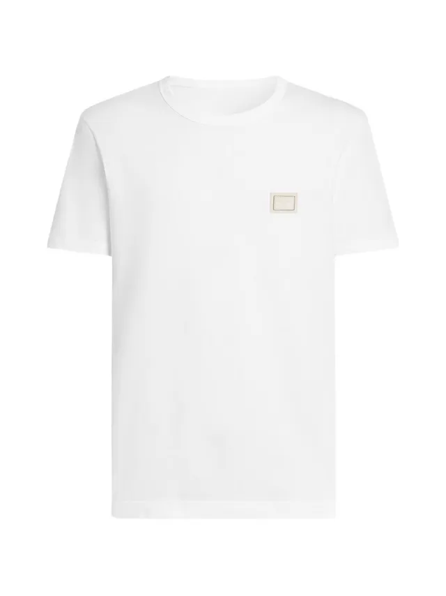 Dolce & Gabbana G8PV1T t-shirt bianca uomo
