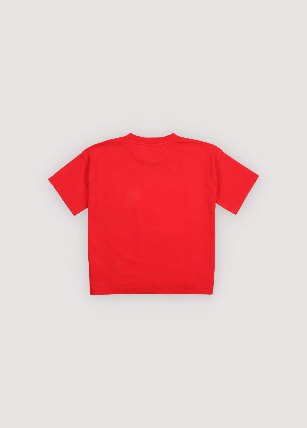 The New Society Maca t-shirt bambino rosso cotone