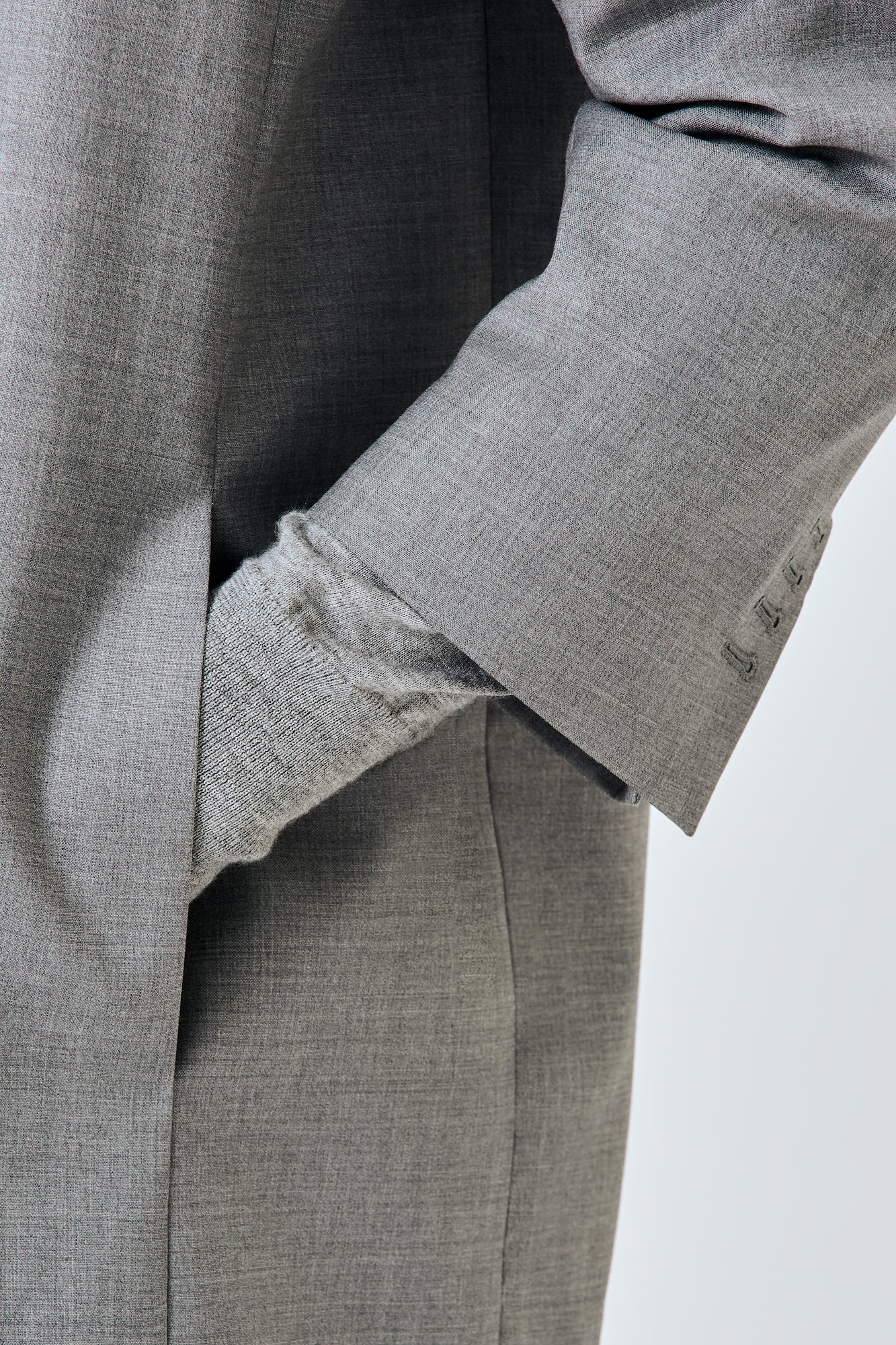 Sa Su Phi Boxy Benni blazer lana grigio