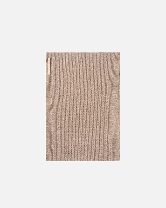 Goodpeople Xalfa sciarpa lana beige taglia unica