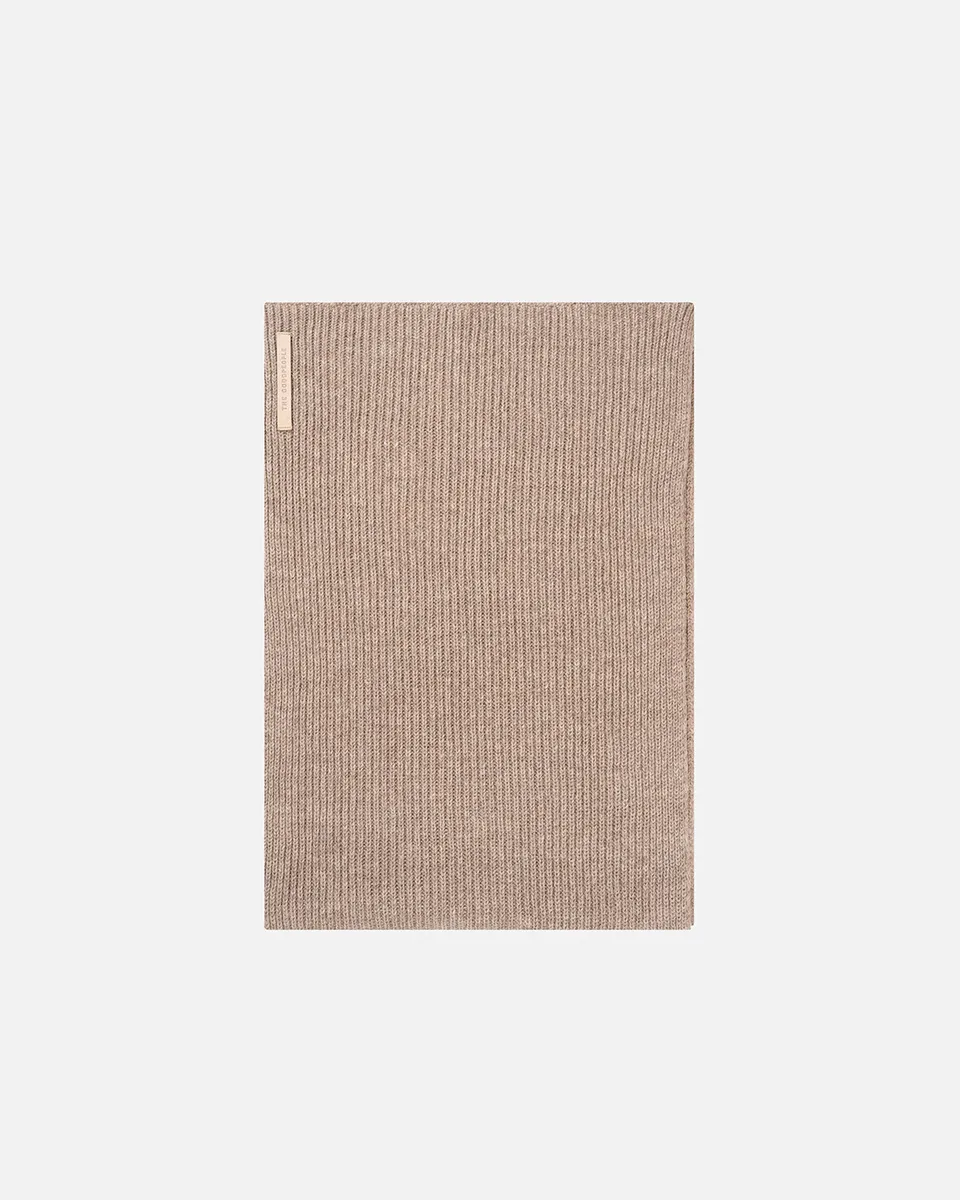 Goodpeople Xalfa sciarpa lana beige taglia unica