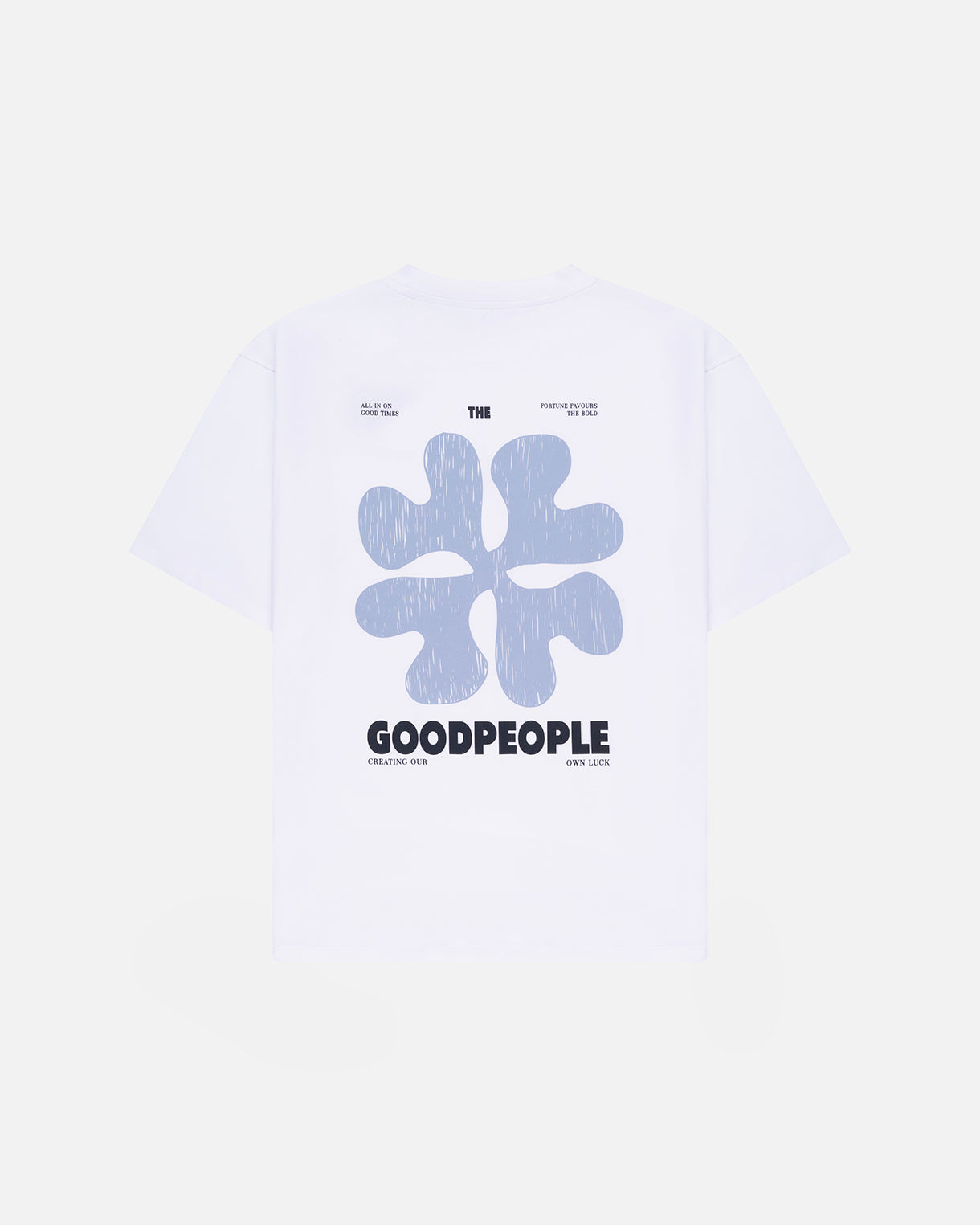 GOODPEOPLE TEX Artwork t-shirt cotone White