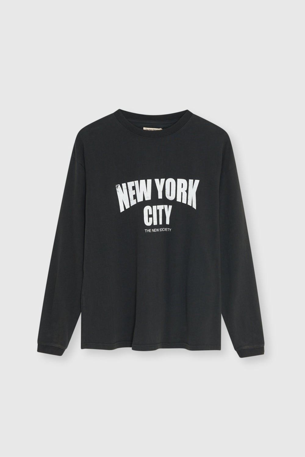 THE NEW SOCIETY Kay t-shirt donna blu notte cotone