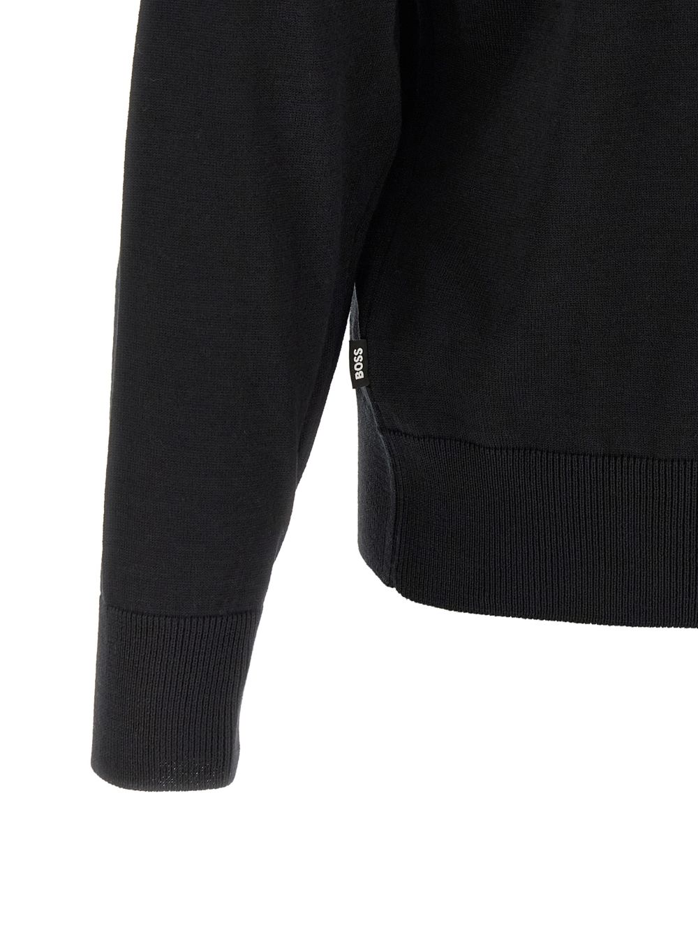 Boss 50566344 felpa nera uomo