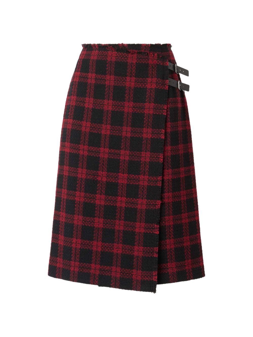 Pinko 107420 gonna corta nero rosso