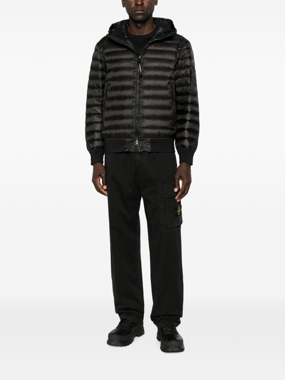 Stone Island L2S153100036 jeans uomo nero invernale