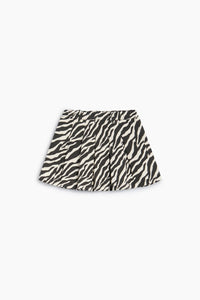 The New Society Dakota gonna bambina stampa zebra denim