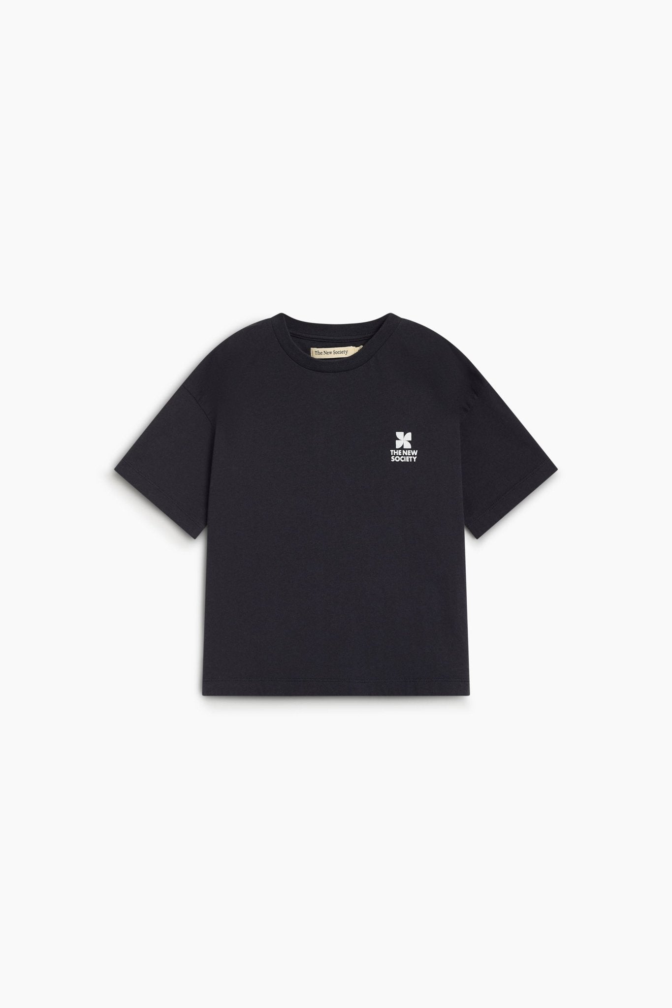 The New Society TNS Logo t-shirt teen Forged Iron cotone
