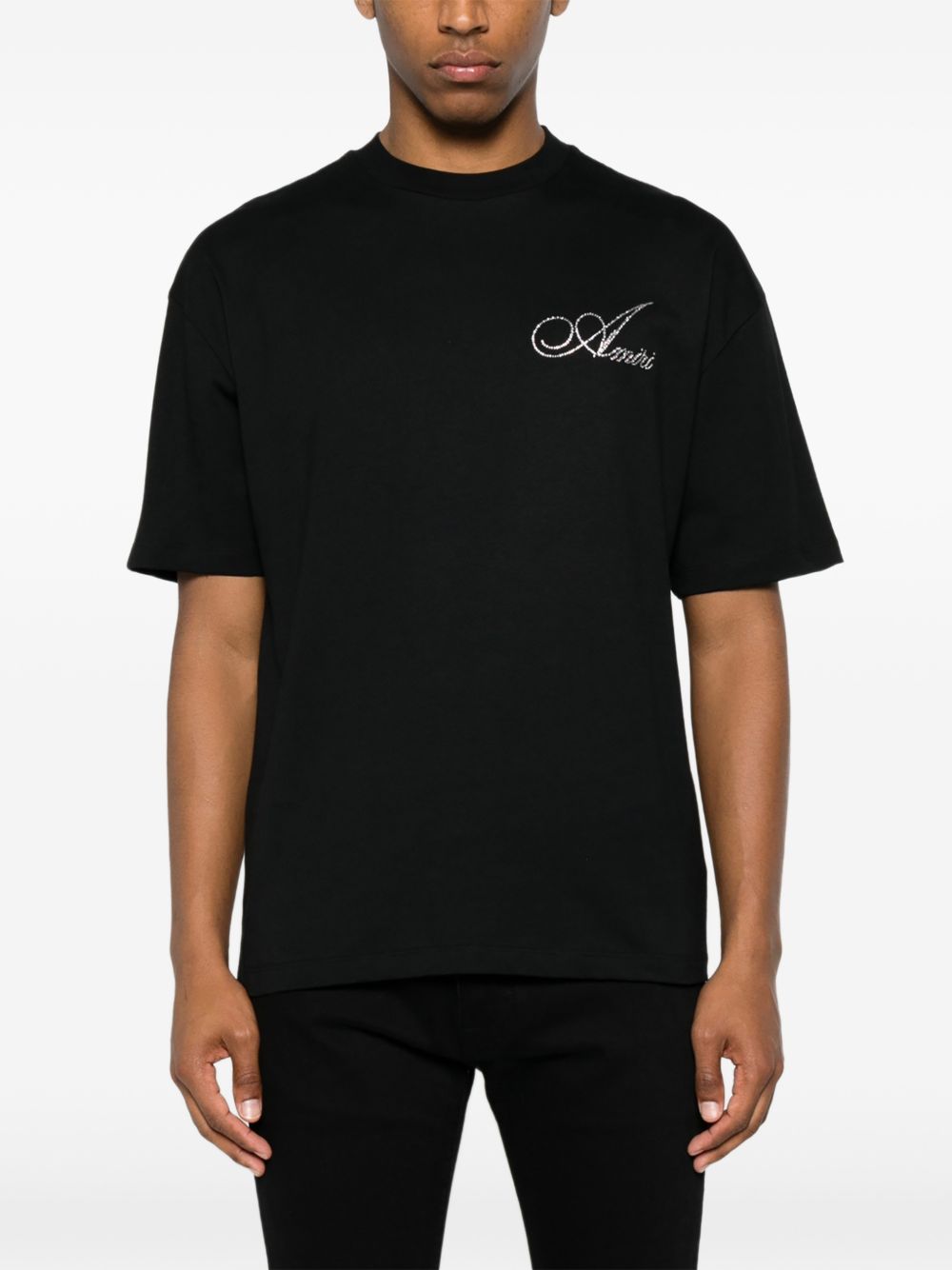 AMIRI AMTOJR1201 t-shirt nero cotone