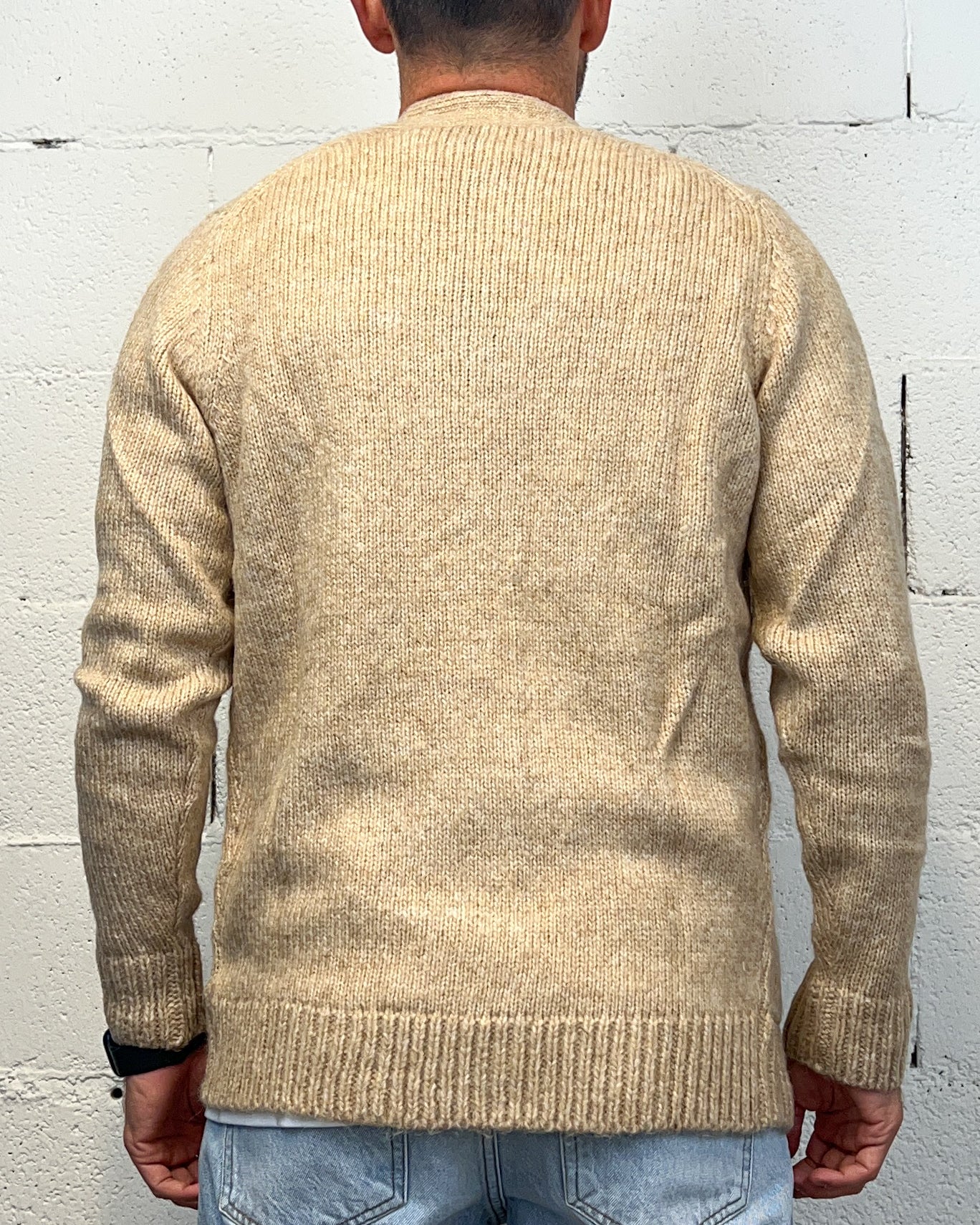 ONLYONE OVER-D Tasche Toppa cardigan crema regolare