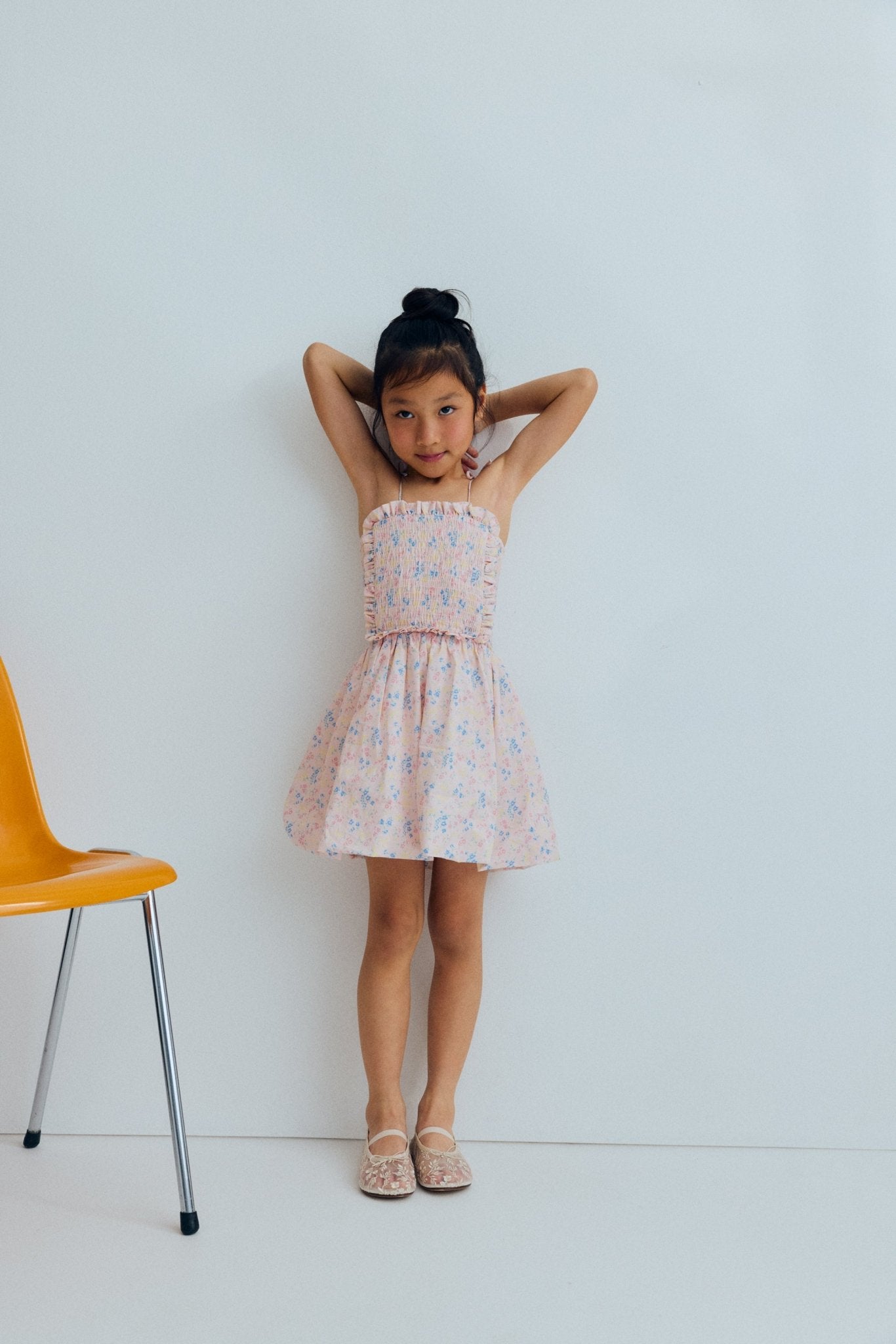 The New Society Sabina Dress vestito bambina floreale