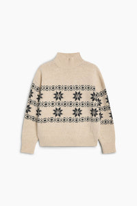 The New Society Lilo Maglione Donna Lana Jacquard