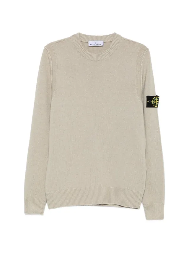 Stone Island L2S155100072 maglia uomo beige sand