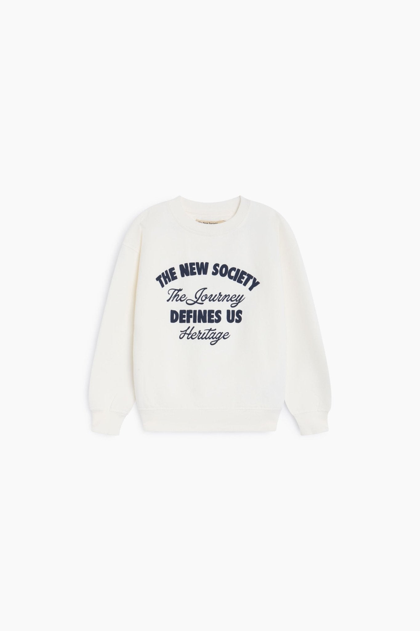 The New Society Bay felpa bambino in cotone