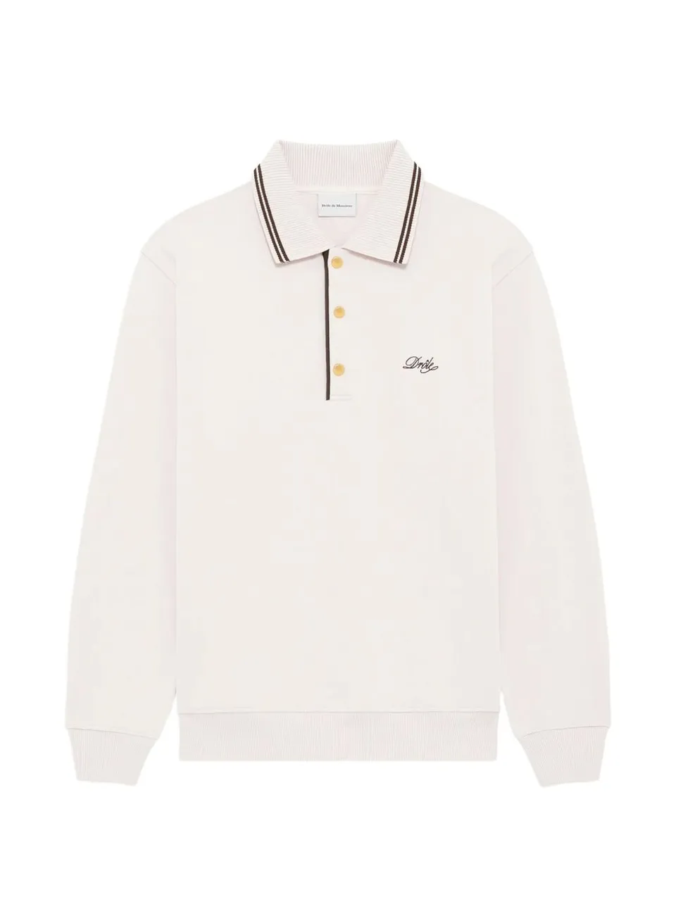 Drôle de Monsieur L-PL132 polo beige uomo