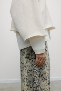 The New Society Fog felpa donna 100% cotone