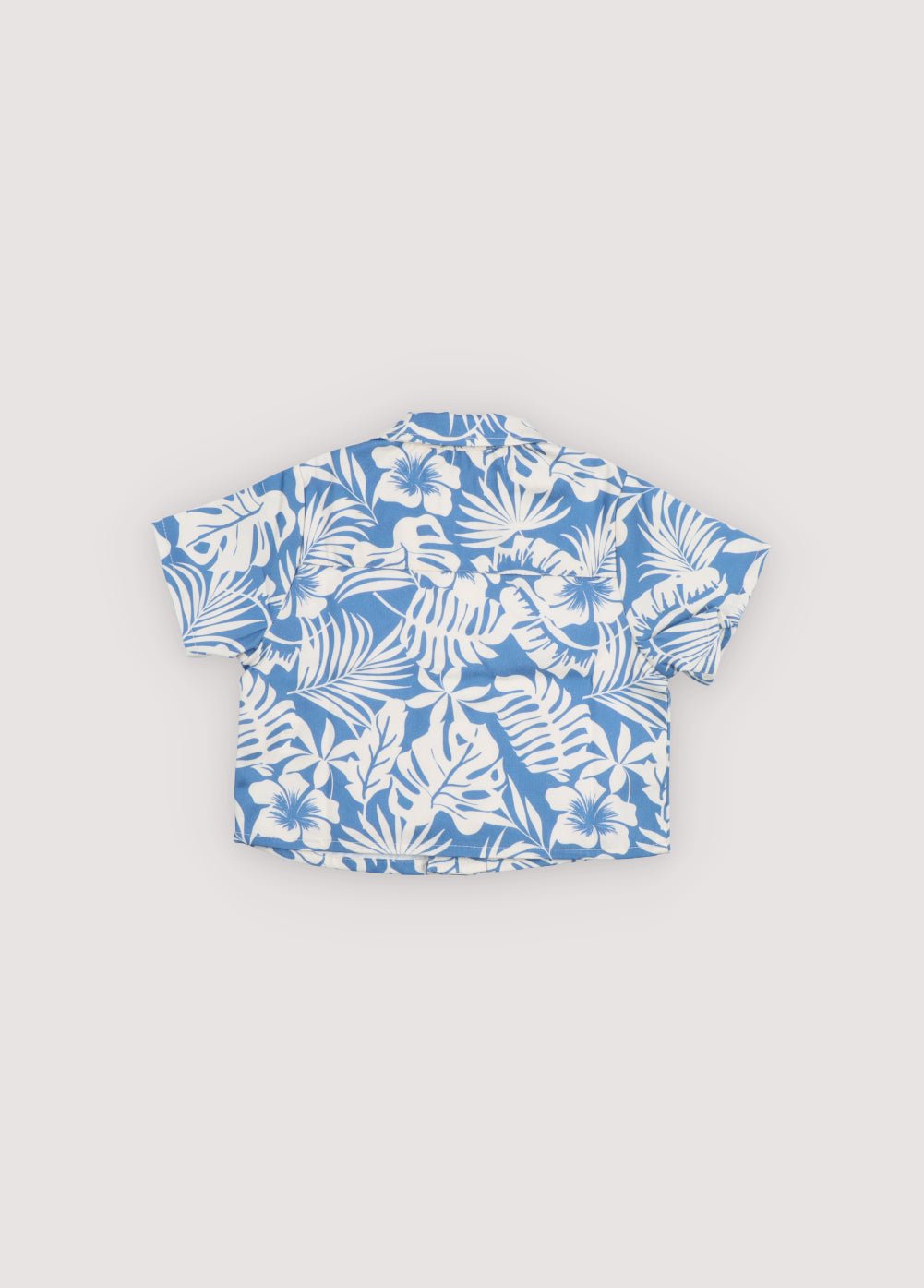 The New Society Garden camicia neonato stampa floreale cotone