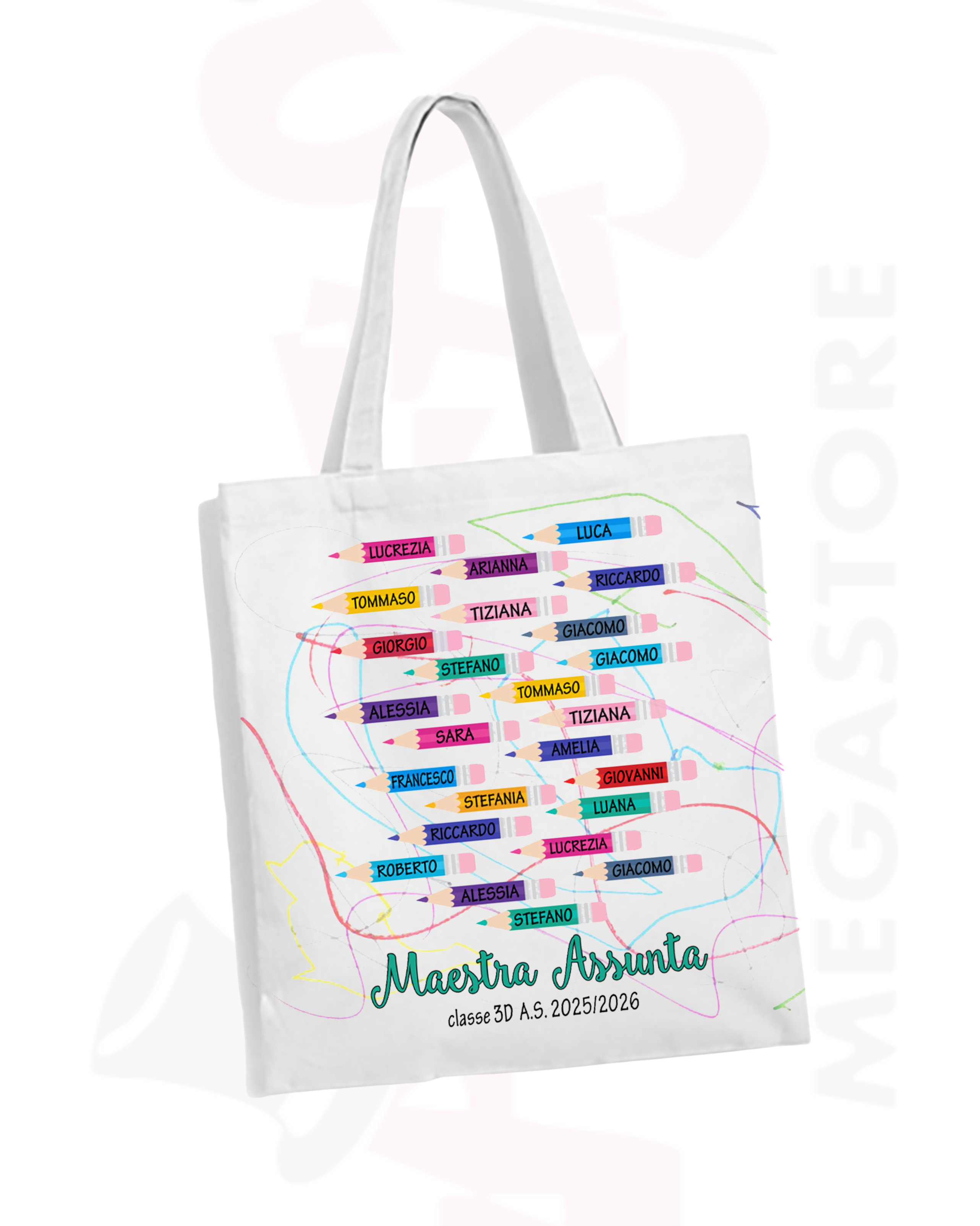 Mr Gadgets shopper in cotone regalo maestra