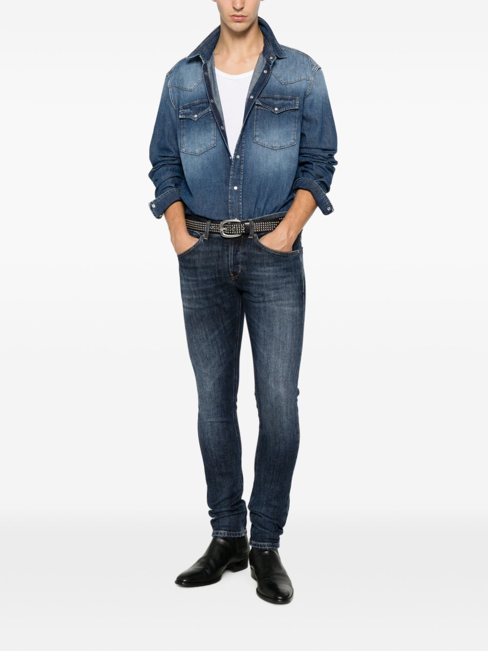 Dondup UP232 jeans blu uomo
