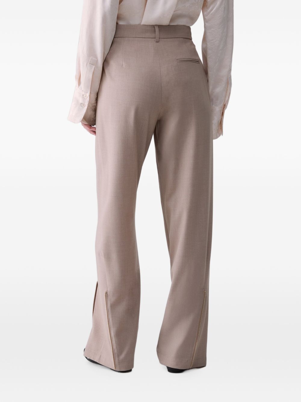 Liu Jo Black CF6025T793A pantaloni beige melange