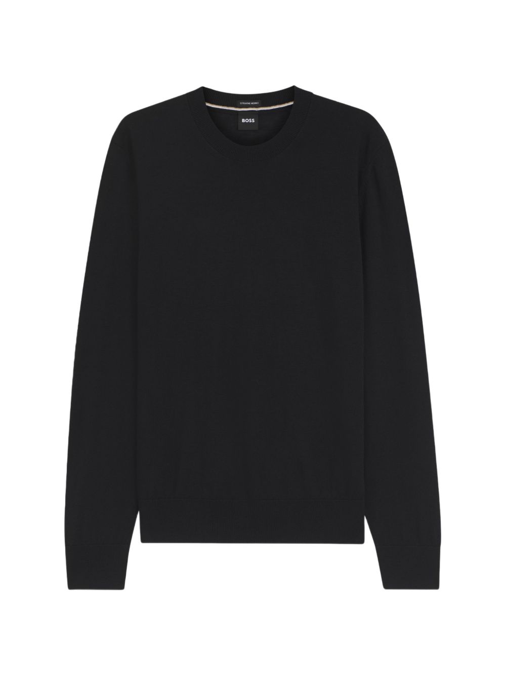 Boss 50565469 maglia nera uomo
