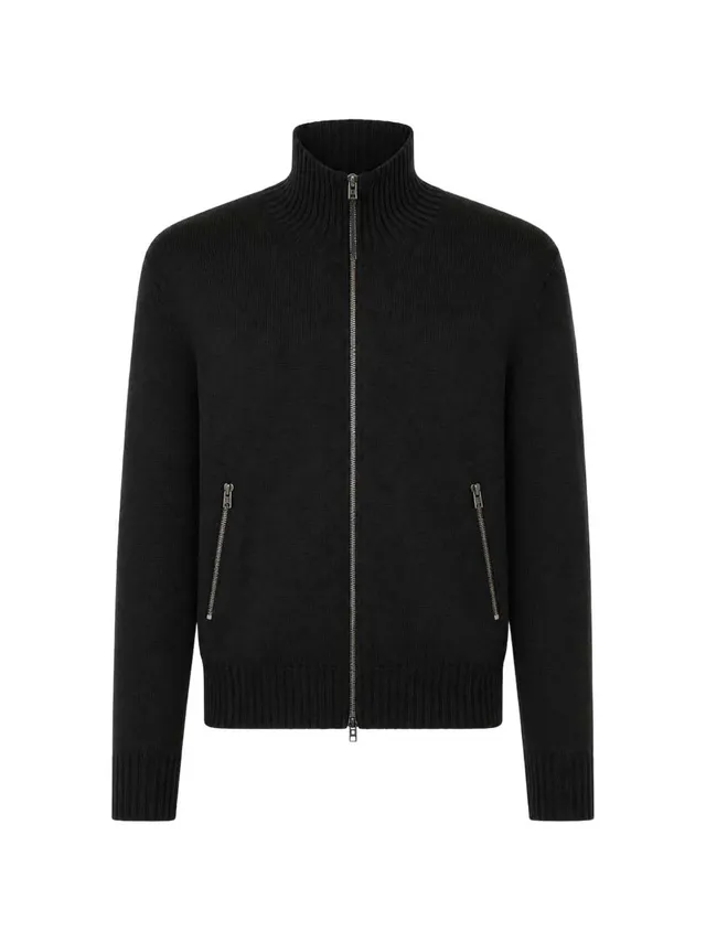 Tom Ford KZL027YMW152NAA Maglia Nera Uomo