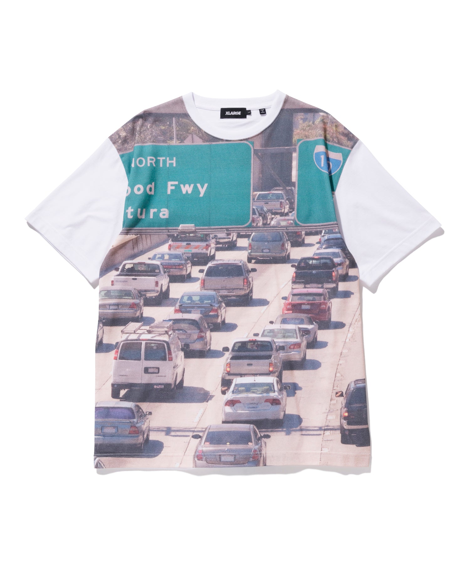 X-Large Freeway maglietta cotone nera S