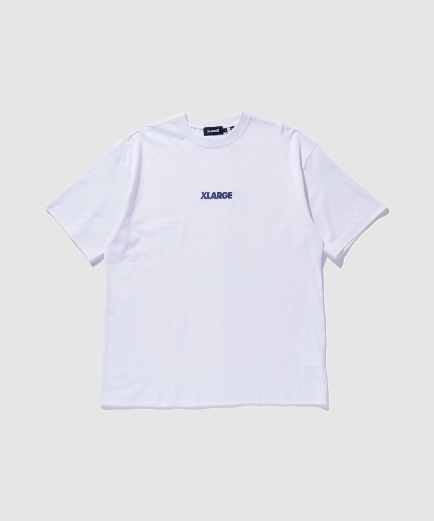 X-Large Standard Logo maglietta ricamo bianca L