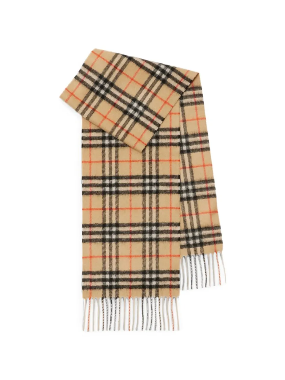 Burberry Kids 8089369 sciarpa sand check