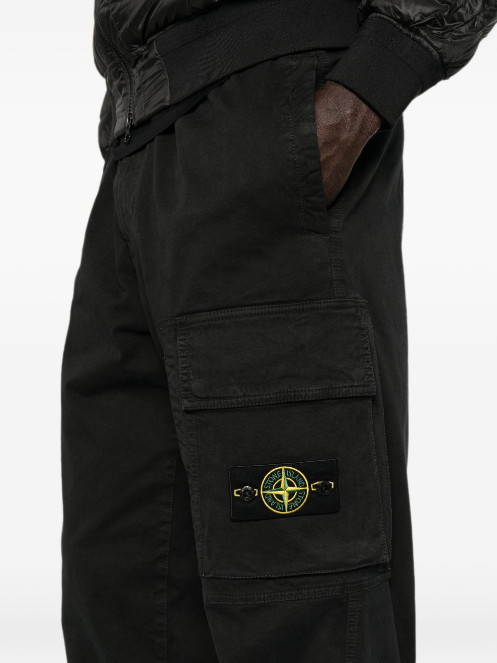 Stone Island L2S153100036 jeans uomo nero invernale