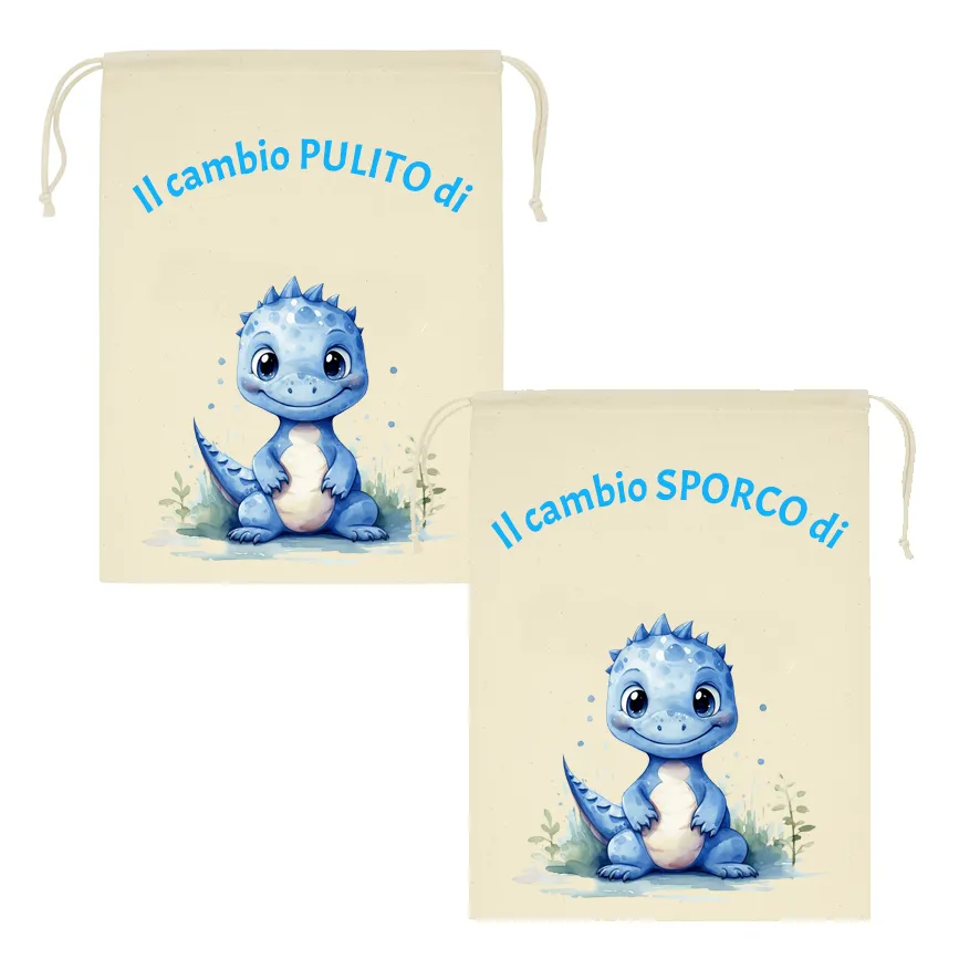 Mr. Gadgets Drago sacchetto sporco pulito asilo cotone