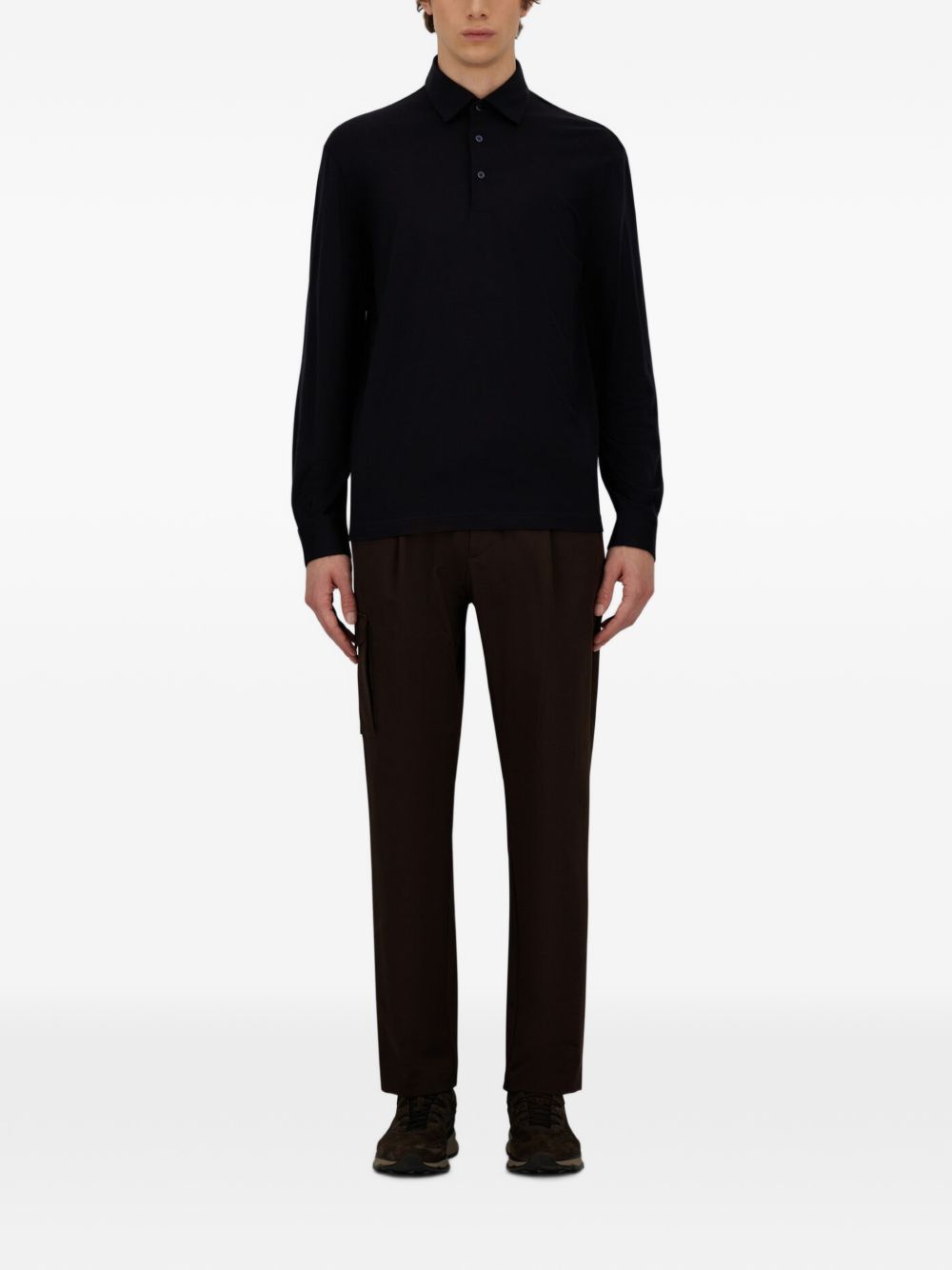 Herno JPL0013UR polo blu navy uomo