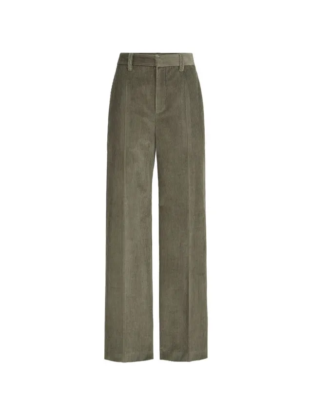 Brunello Cucinelli MA180P8724 pantaloni origano