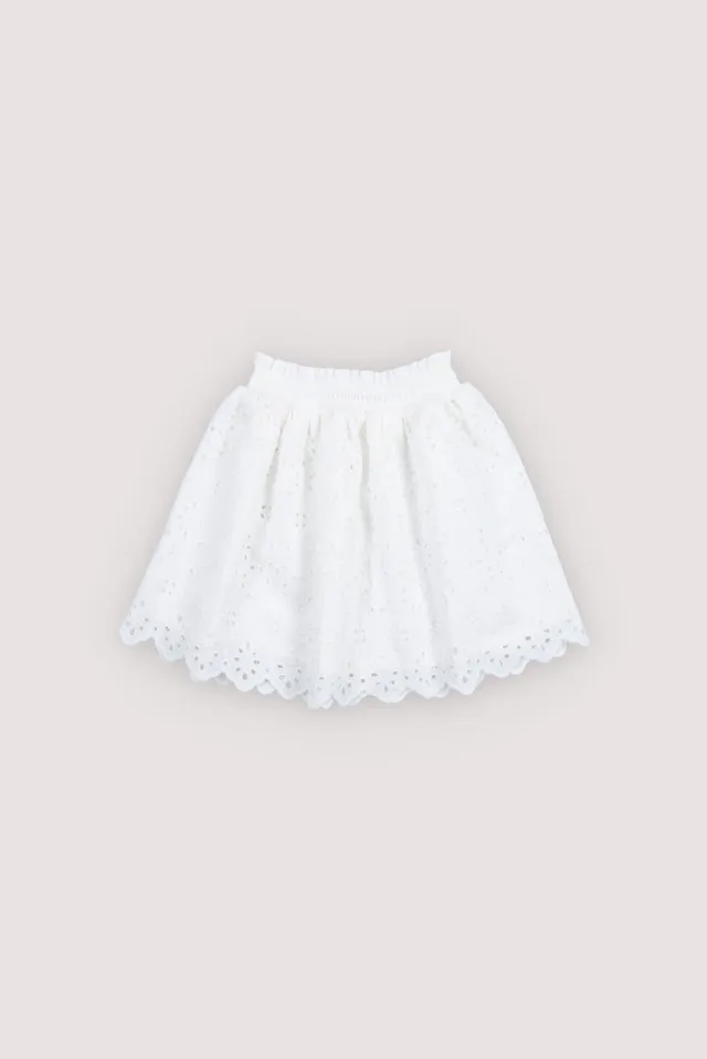 The New Society Sakura gonna ricamata fodera cotone