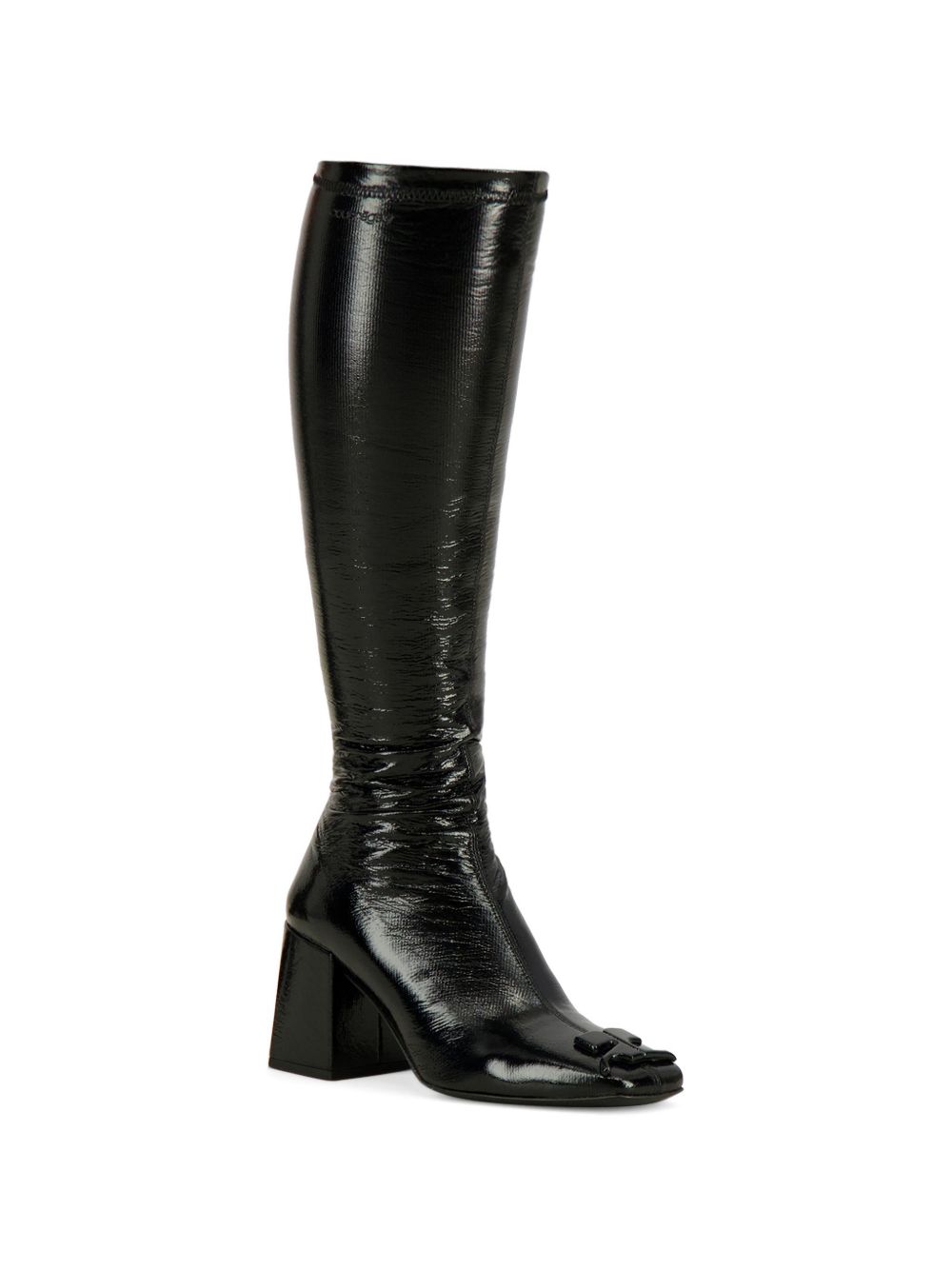 Courreges PERSBT002VY0035 stivaletti neri