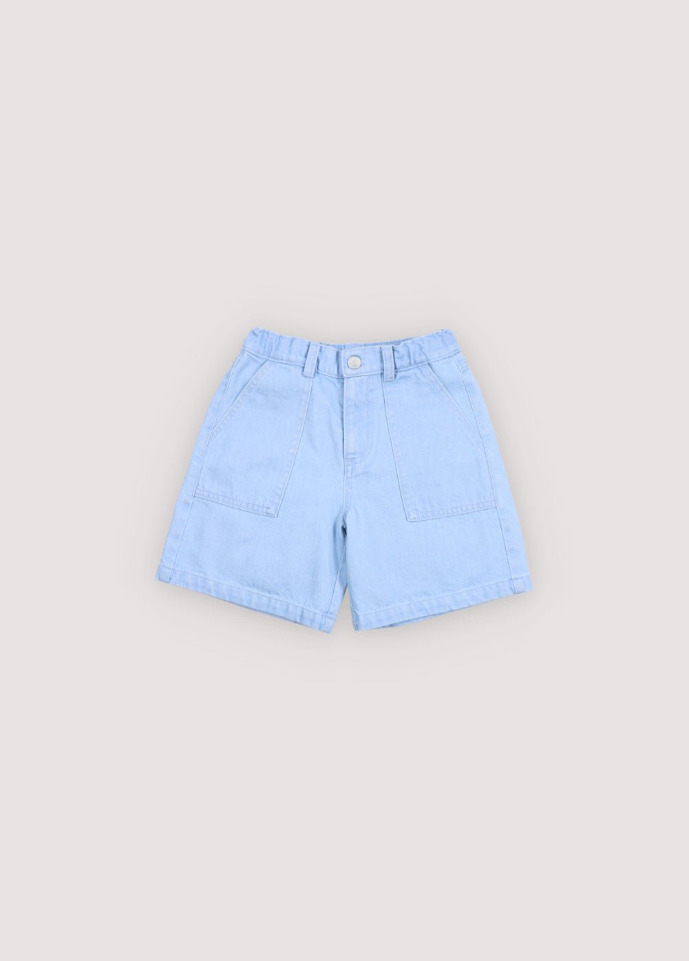 The New Society Ginger bermuda bambino denim chiaro 6 anni cotone