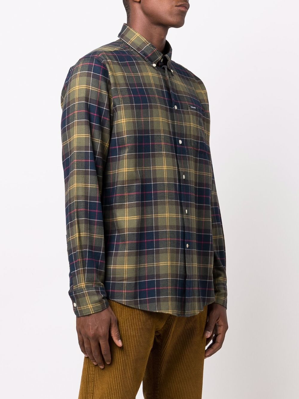 Barbour MSH4991 MSHTN52 camicia verde uomo