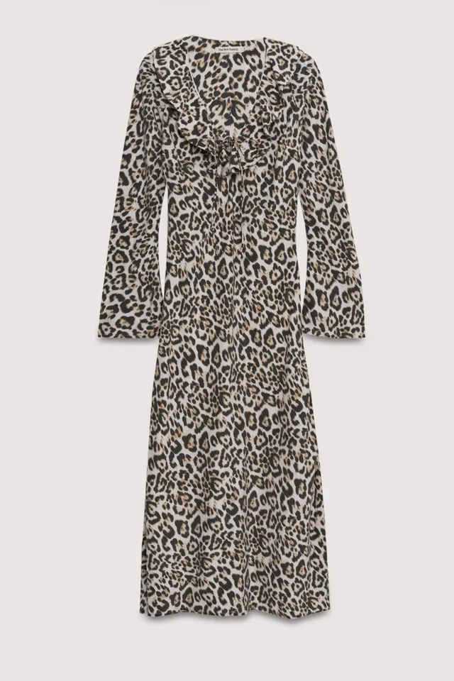 The New Society Nelia abito donna lyocell leopardato