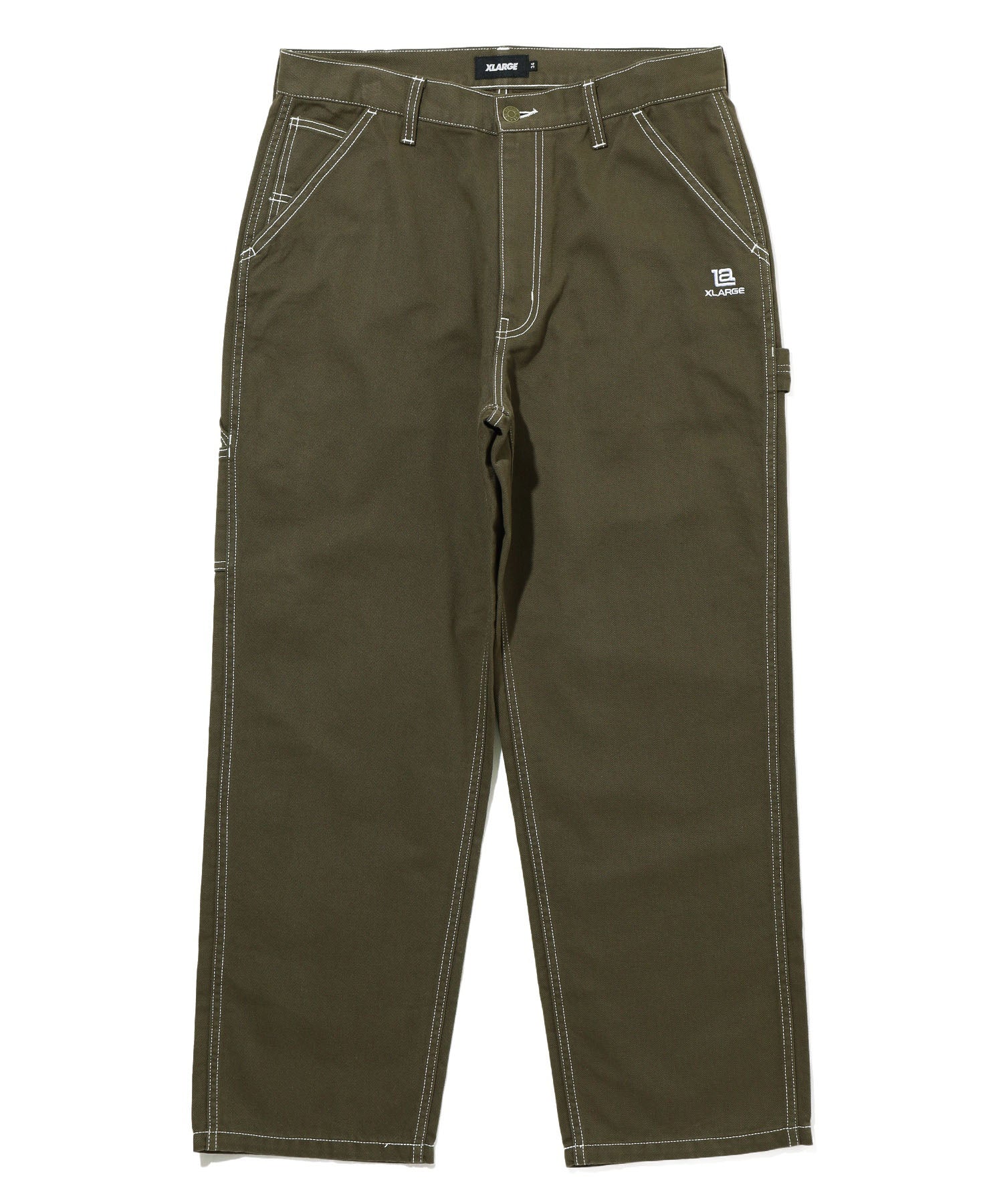 X-Large LA Stitched Painter pantaloni nero