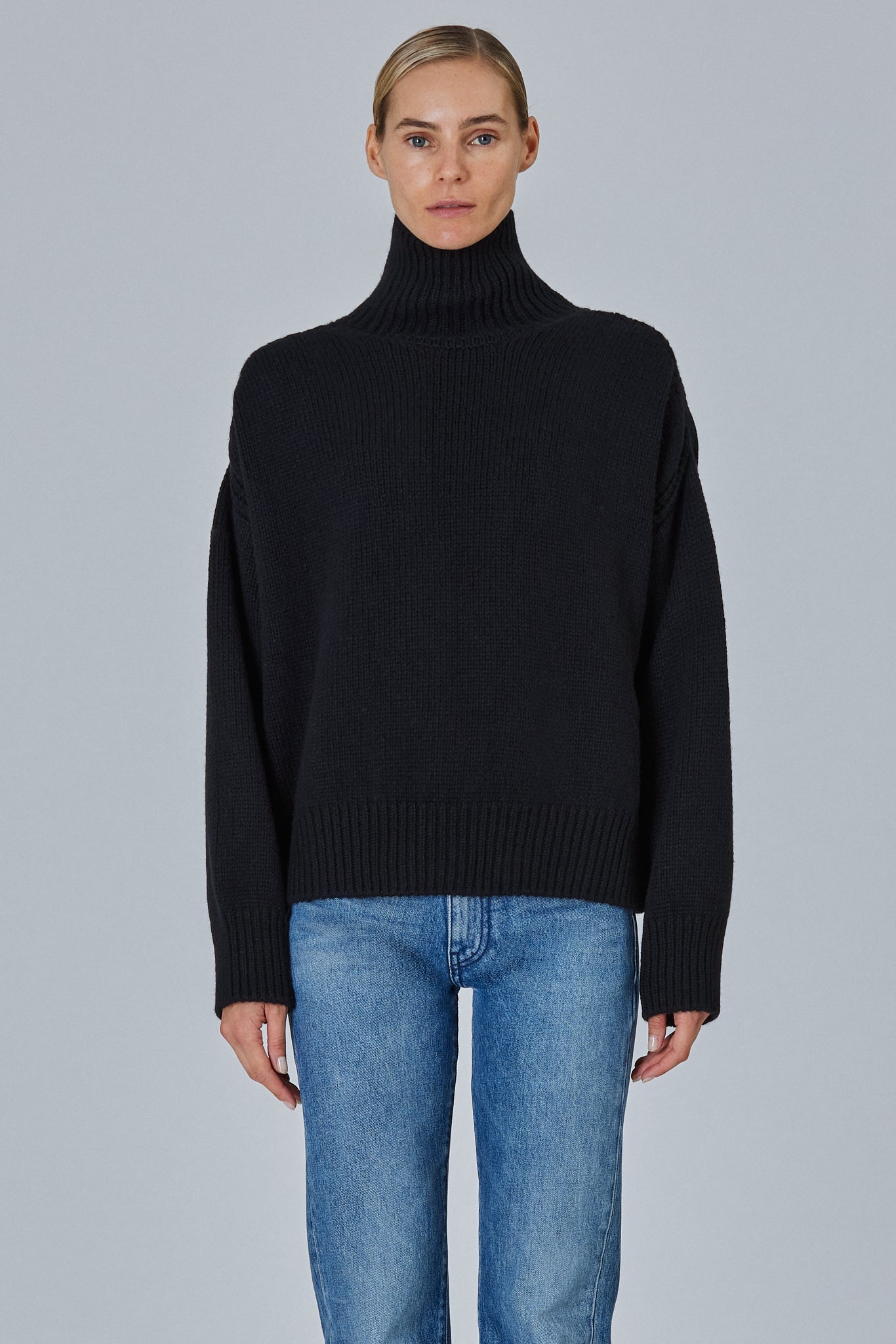 Sa Su Phi Raglan High Neck Maglione Collo Alto