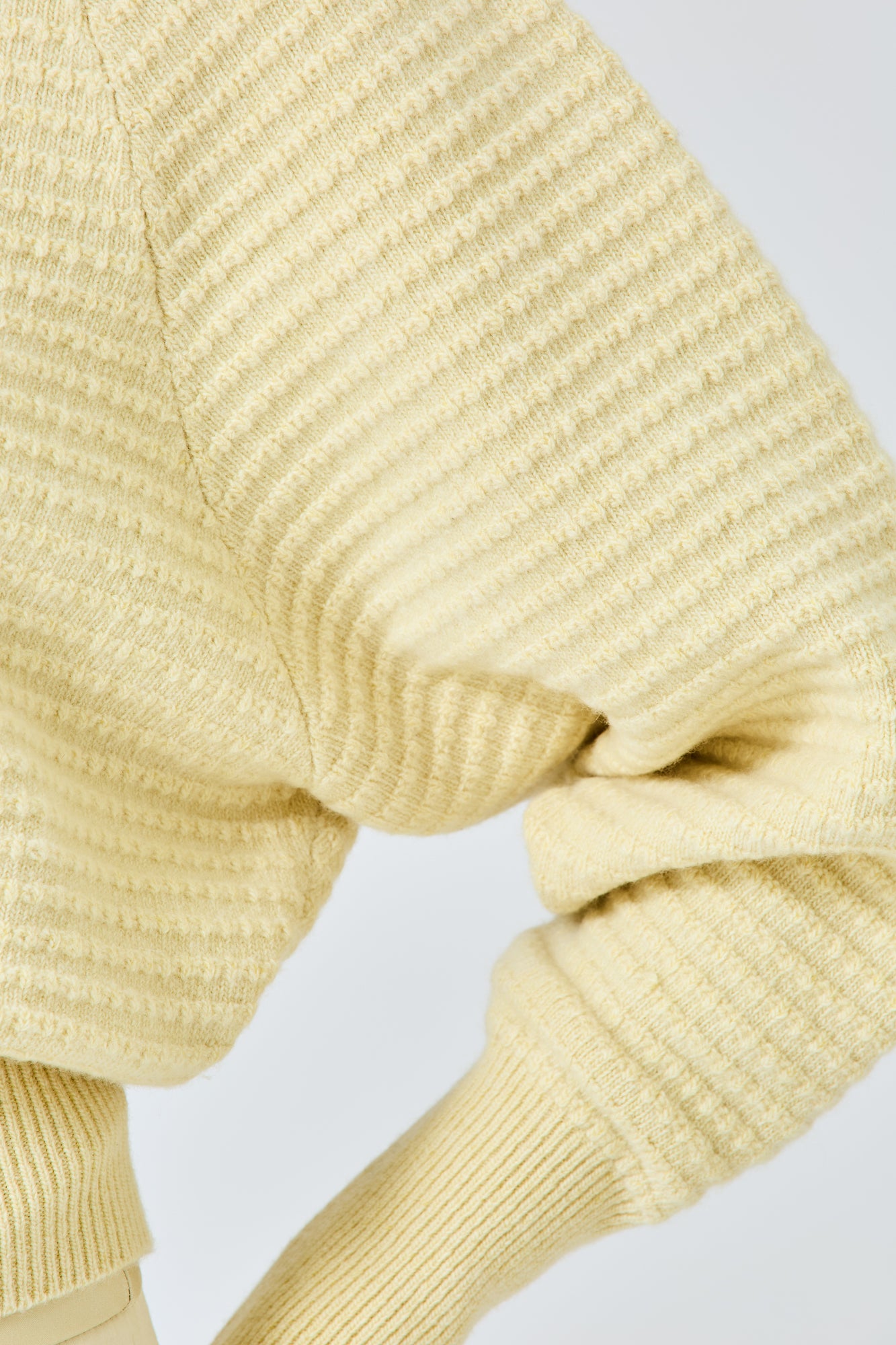 Sa Su Phi maglione a quadri in cashmere giallo
