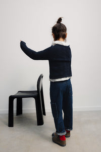 The New Society TNS Denim Pockets jeans donna baggy cotone