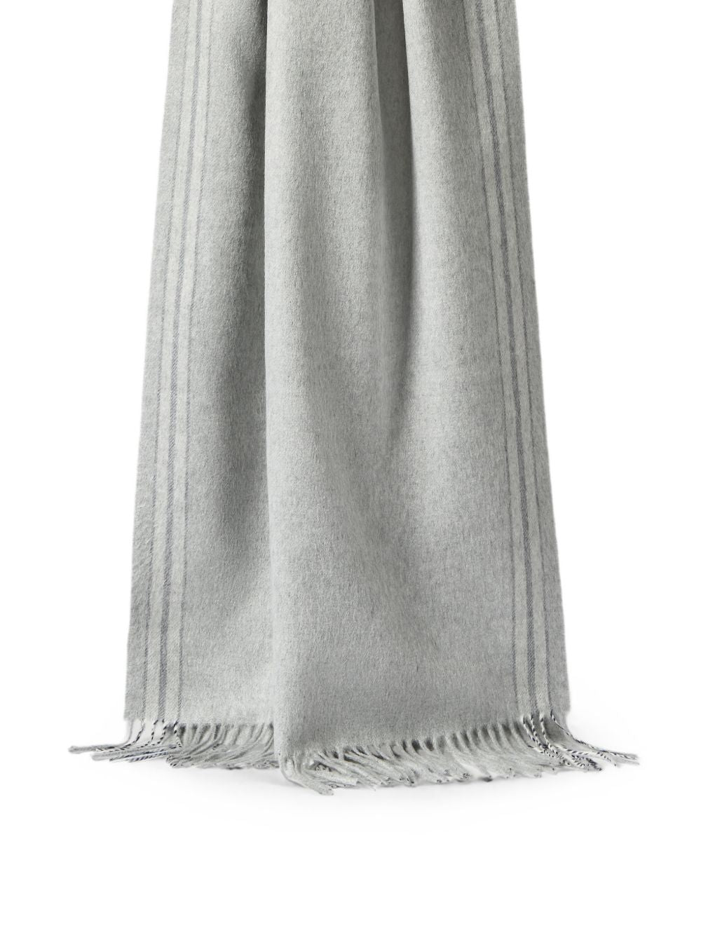 Brunello Cucinelli MSC668AG sciarpa grigio navy