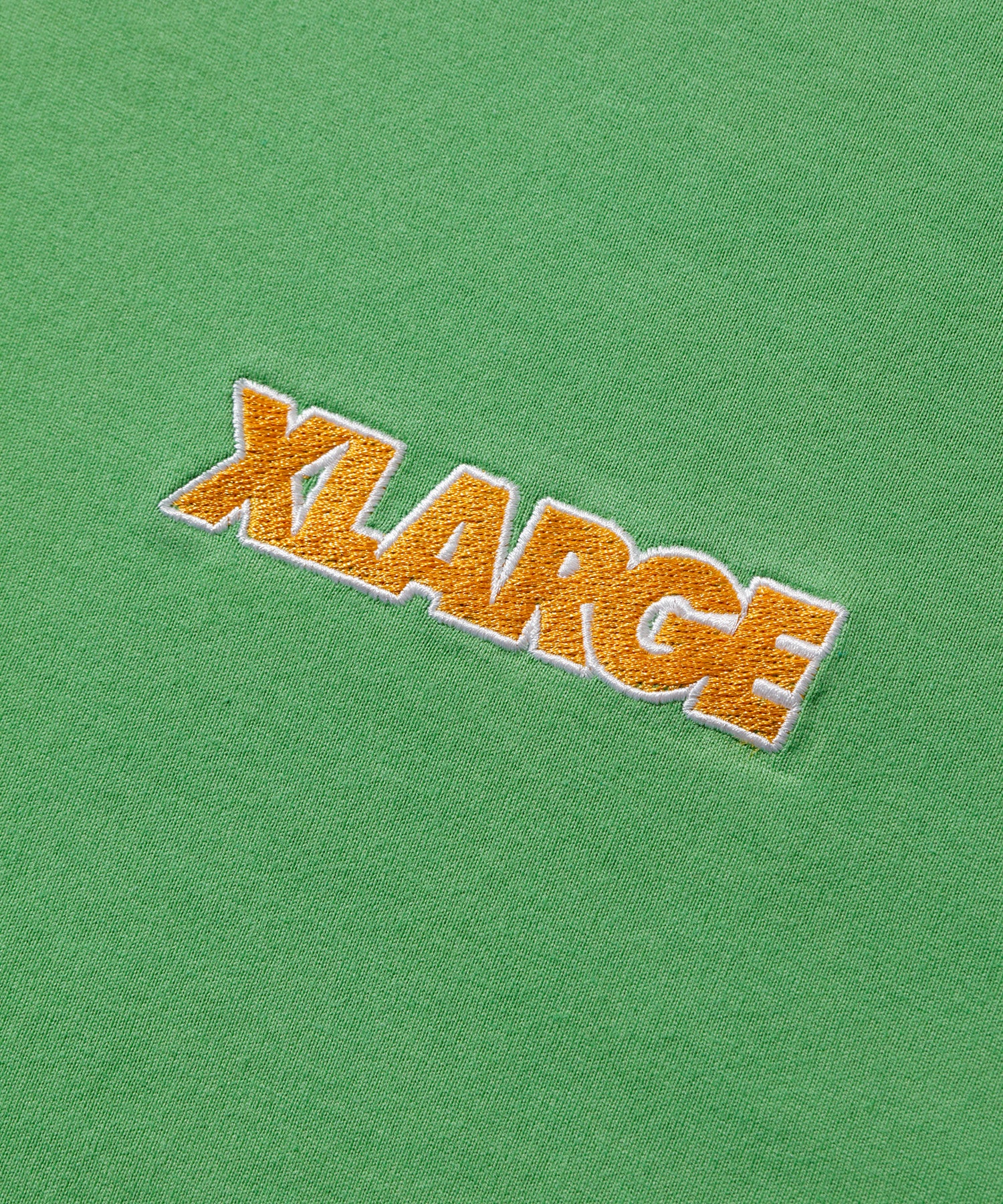 X-Large Standard Logo maglietta ricamo bianca L