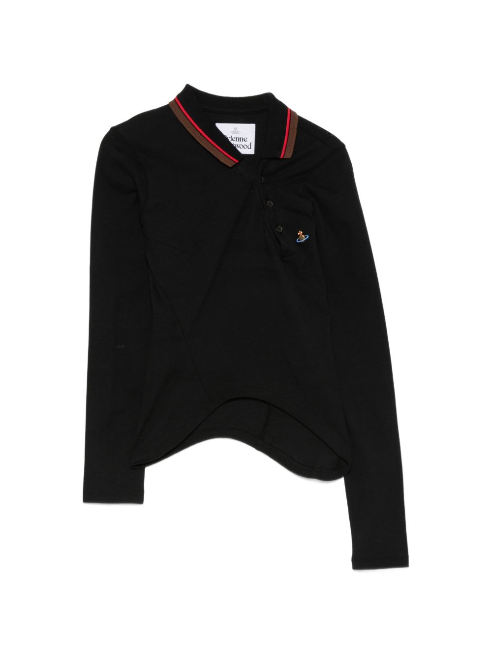 Vivienne Westwood 1H010007 polo nera donna