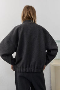 The New Society Earth Woman Jacket giacca donna graphite mist