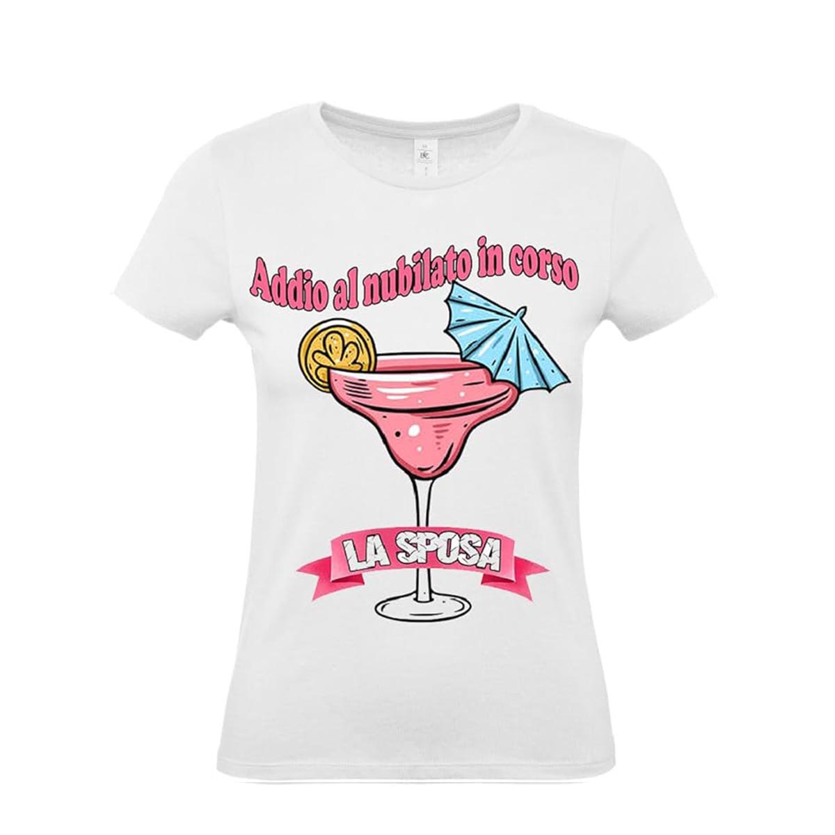 Mr. Gadgets Cocktail Sposa t-shirt addio nubilato cotone