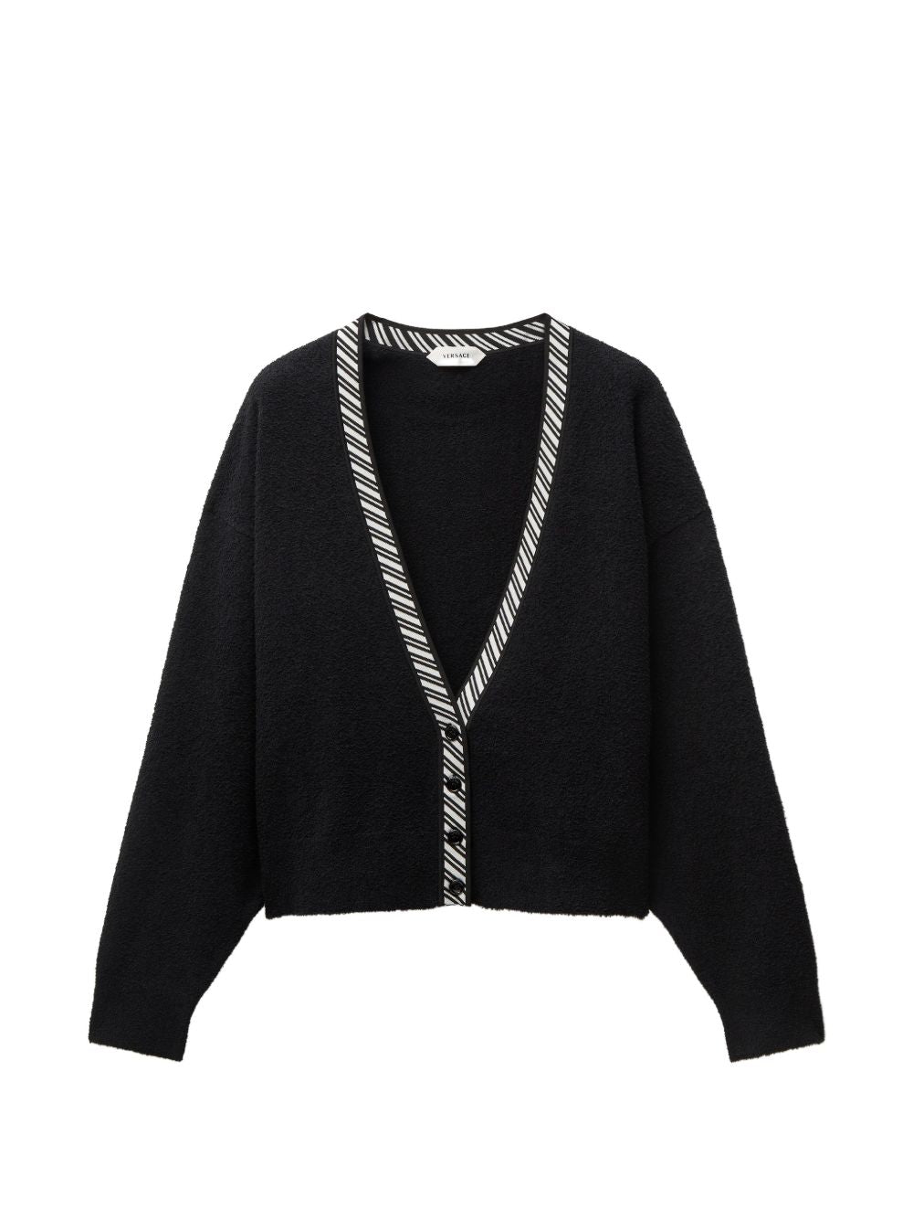 Versace 1026388 1A183311B000 maglia donna nera