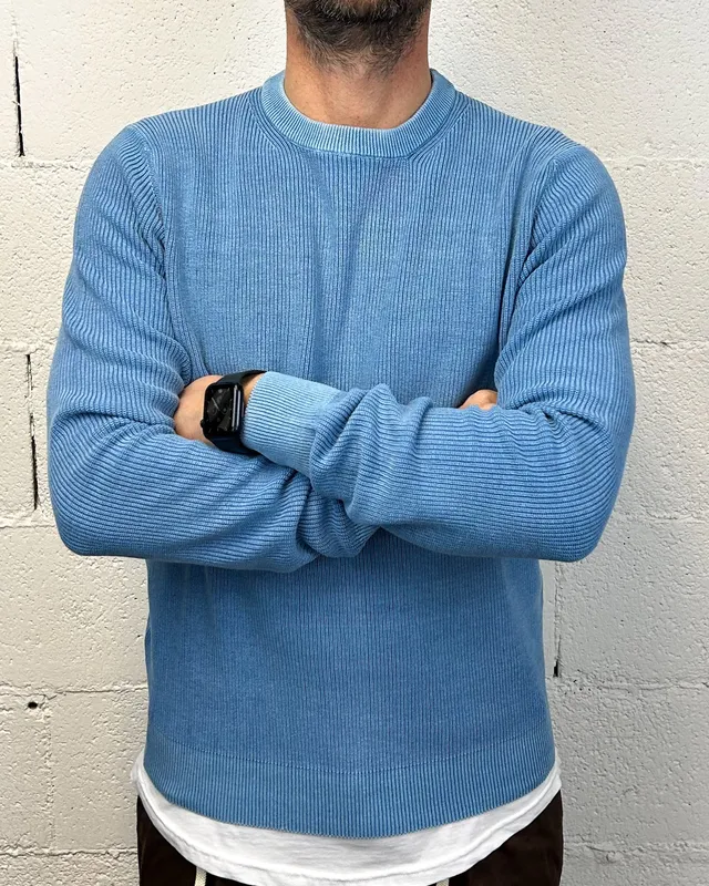 ONLYONE OVER-D Costa Zucchero pullover paricollo regolare
