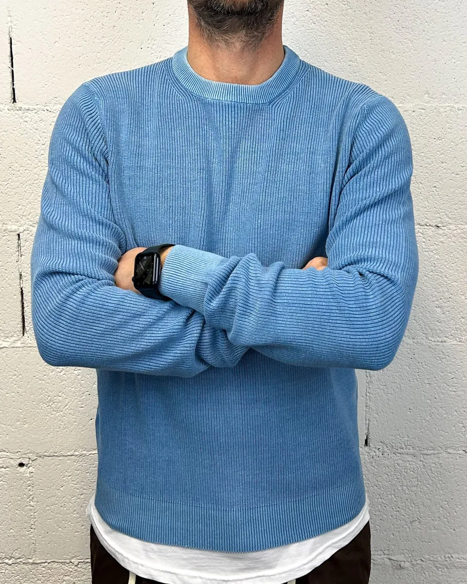 ONLYONE OVER-D Costa Zucchero pullover paricollo regolare